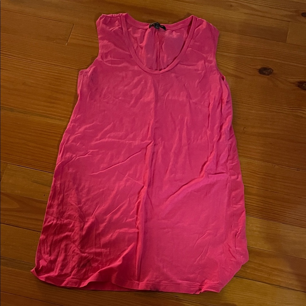 Banana Republic Bright Pink Tank Top Dress